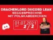 Drachenlord Discord Leak │ Seggssprechne inkl. Facetime mit Polskabeerchen am 01.07.2021 [Part 2/2]