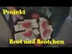Projekt brot und Brötchen Käsetomaten heiß