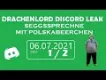 Drachenlord Discord Leak │ Seggssprechne inkl. Facetime mit Polskabeerchen am 06.07.2021 [Part 1/2]