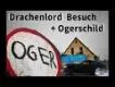 Drachenlord Besuch mit OGER-Schild & Burnout vor der Schanze